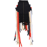Women's Zip Fringe Festival Top Vest