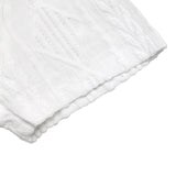 Pointelle Knit Short Sleeve Tee