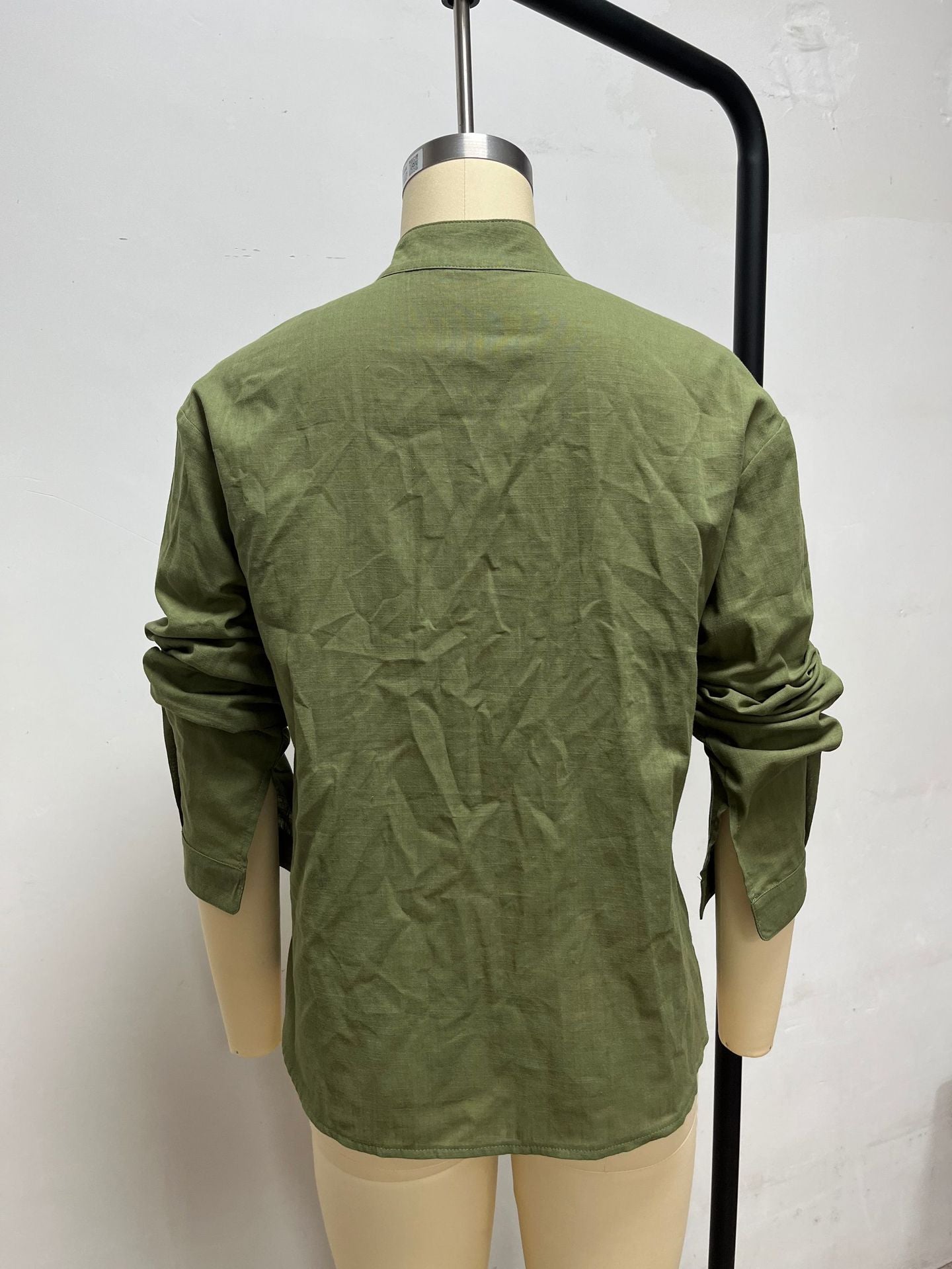 Women's Linen Blend Button Down Casual Shirt