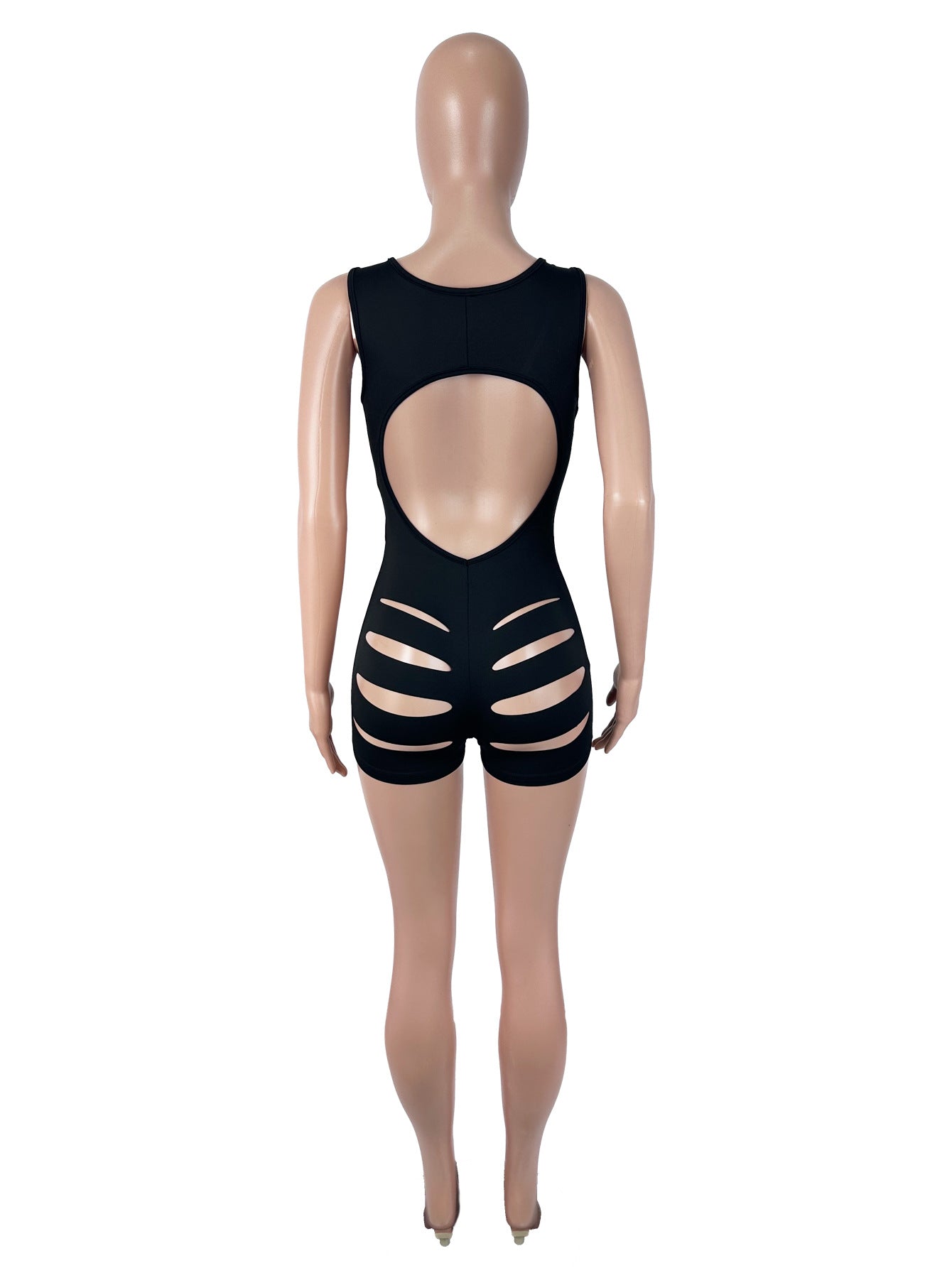 Women's Cutout Sleeveless Romper