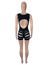 Women's Cutout Sleeveless Romper