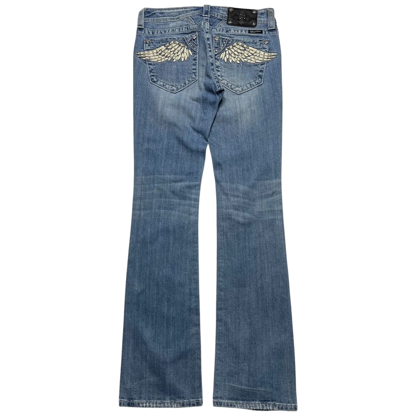 Women's Embroidered Wing Bootcut Jeans