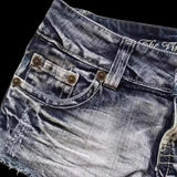 Women's Vintage Low Rise Denim Shorts