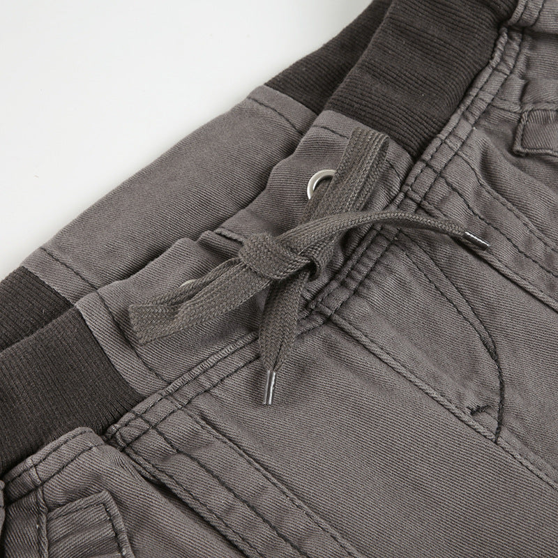 Women's Low Rise Wide Leg Cargo Pants