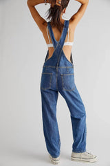Women's Classic Denim Overalls