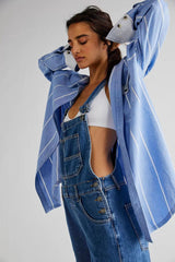 Women's Classic Denim Overalls