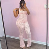 Women's Ribbed Crop Tank Top & Shorts Two-Piece Set