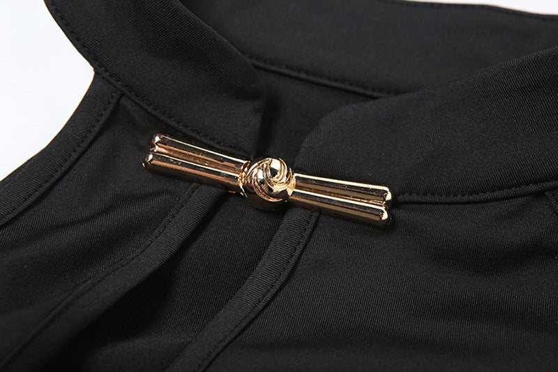 Women's Halter Keyhole Sleeveless Tank Top
