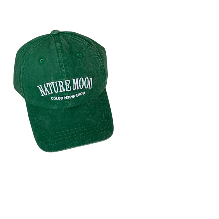 Women's Green Nature Mood Baseball Cap