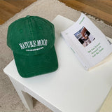 Women's Green Nature Mood Baseball Cap