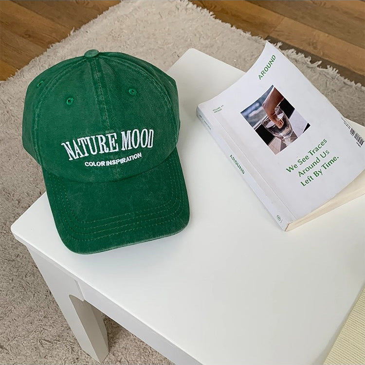 Women's Green Nature Mood Baseball Cap