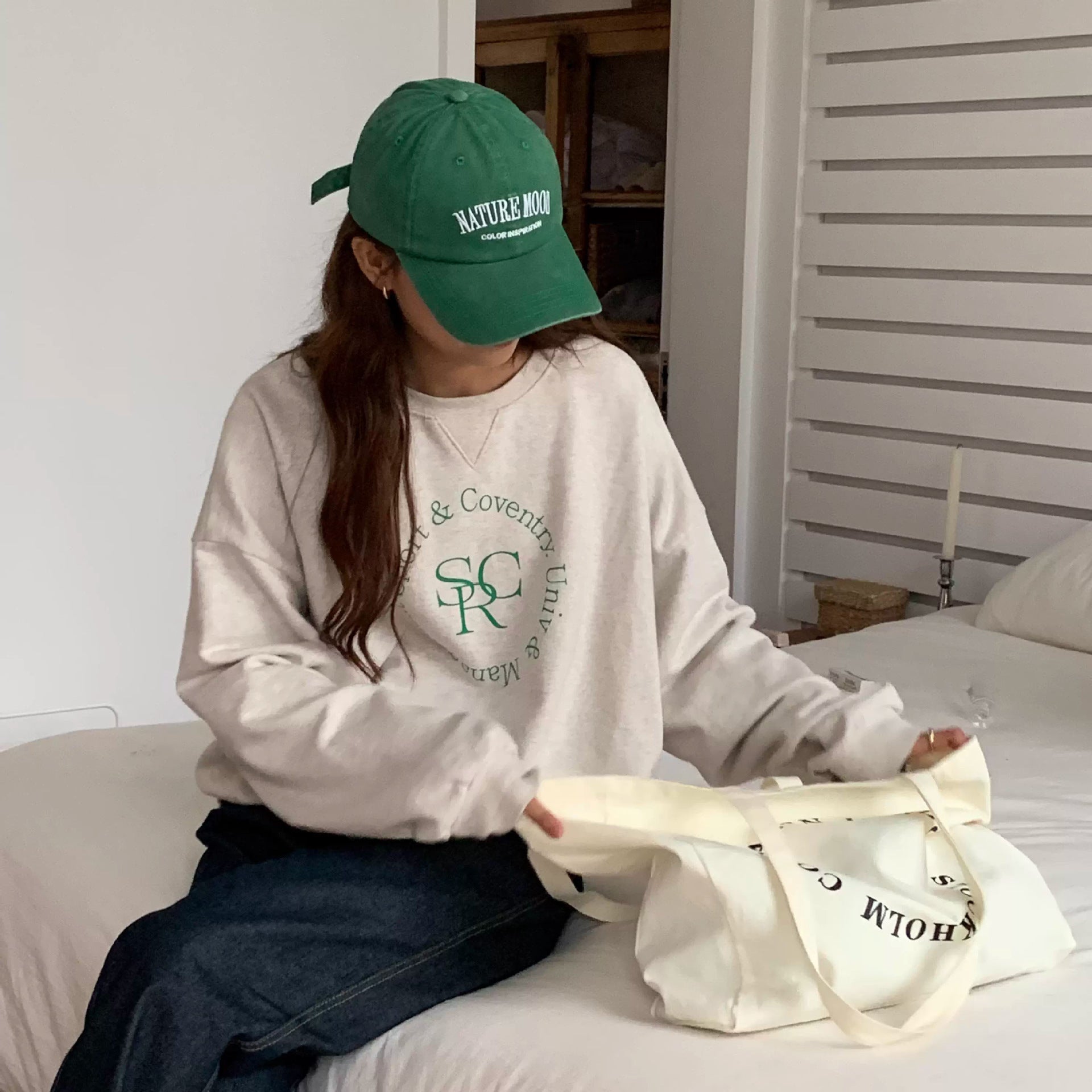 Women's Green Nature Mood Baseball Cap