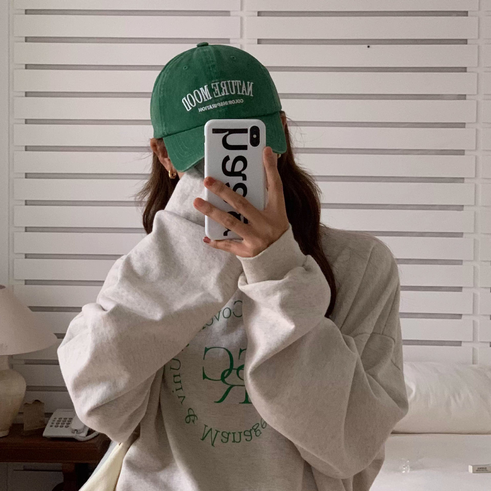Women's Green Nature Mood Baseball Cap