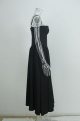 Sweetheart Neck Fit & Flare Maxi Dress