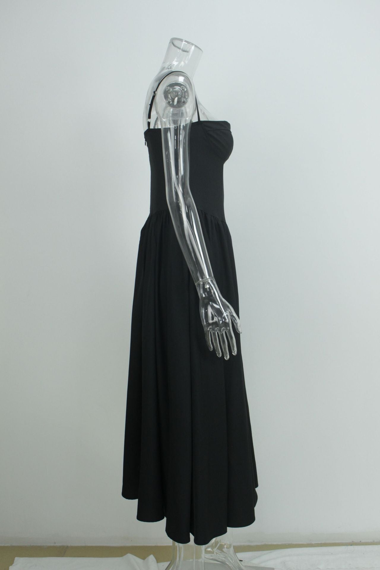Sweetheart Neck Fit & Flare Maxi Dress