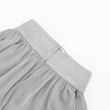 Draped Halter Scarf Neck Sleeveless Blouse Top