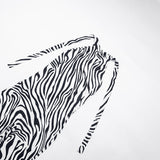 Zebra Print Sleeveless Bodycon Jumpsuit for Women