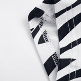 Zebra Print Sleeveless Bodycon Jumpsuit for Women