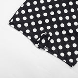 Polka Dot Mock Neck Bodycon Romper for Women Style
