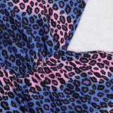 Leopard Print Halter Capri Jumpsuit for Women Chic