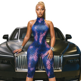 Leopard Print Halter Capri Jumpsuit for Women Chic