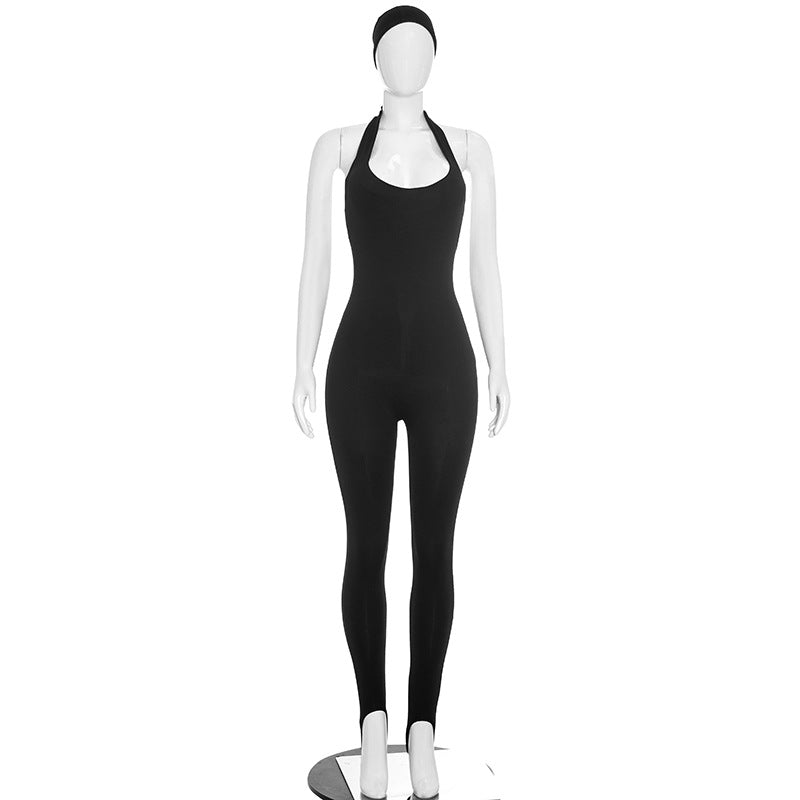 Sleeveless Bodycon Jumpsuit