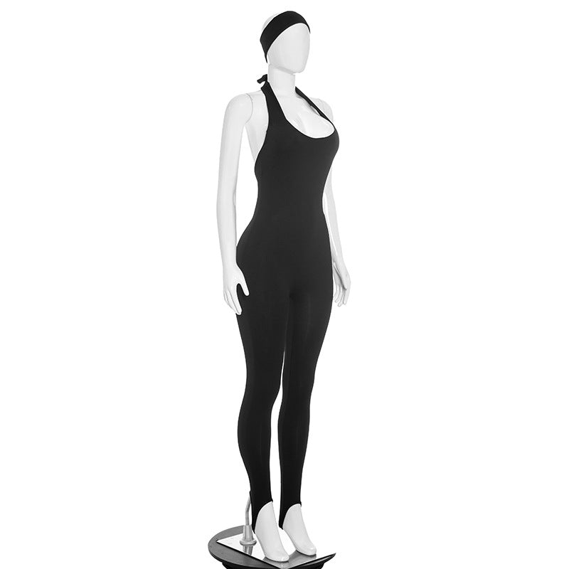 Sleeveless Bodycon Jumpsuit