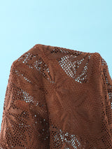 Lace Bikini & Tie Side Cover-Up Skirt Set