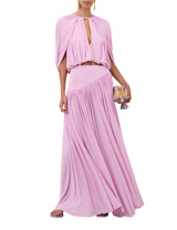 Cape Sleeve Top & Maxi Skirt Set