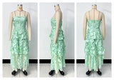 Women's Floral Tiered Maxi Dress