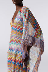 Women's Chevron Print Maxi Dress