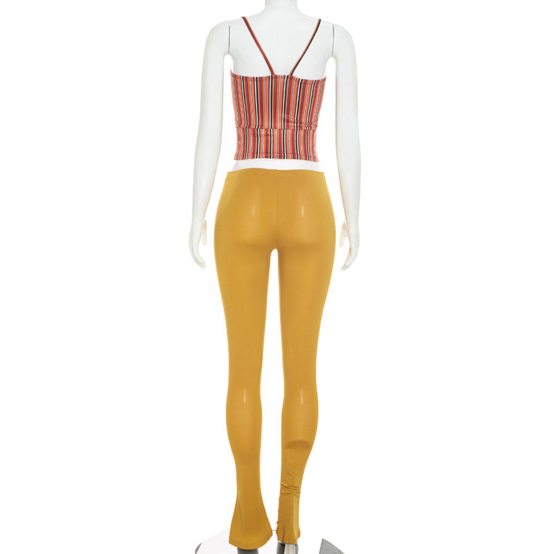 Women's Cutout Cami Top & Legging Set