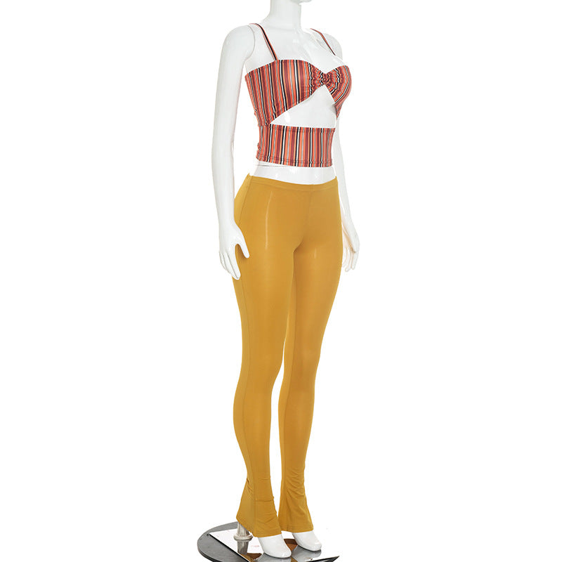 Women's Cutout Cami Top & Legging Set