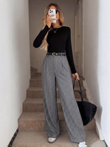 Women's High Waist Wide Leg Pants