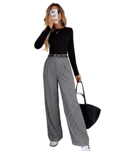 Women's High Waist Wide Leg Pants