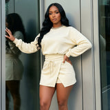 Women's Sweatshirt & Skort Set