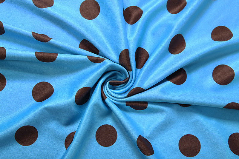 Women's Polka Dot Midi Skirt