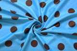 Women's Polka Dot Midi Skirt