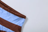 Women's Halter Crop Top & Skirt Set