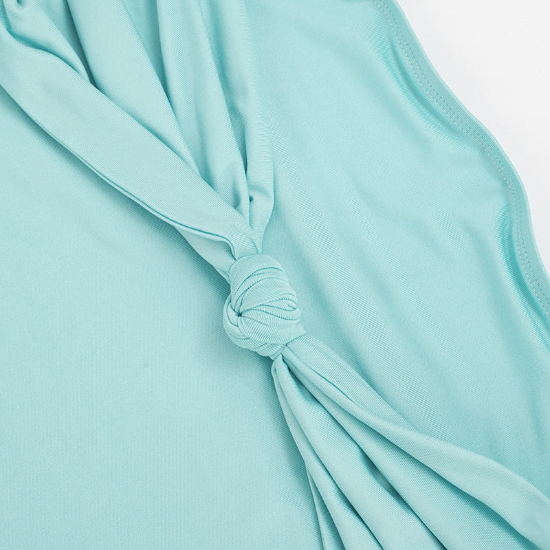 Women's Strapless Ruched Tube Top