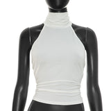 Women's Strapless Ruched Tube Top