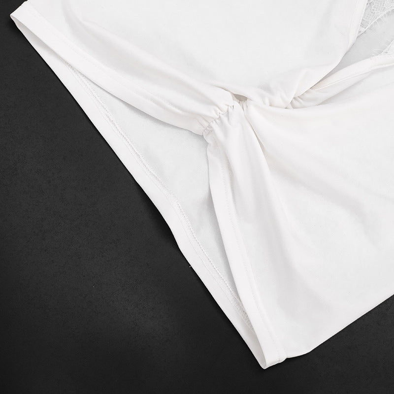 Women's Strapless Ruched Tube Top