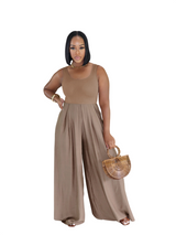 Sleeveless Wide Leg Jumpsuit