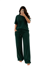Relaxed Tee & Wide Leg Pants Set