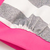 Women's Striped Halter Crop Top