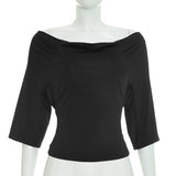 Women's Off Shoulder Knit Top