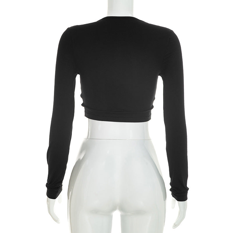 Women's Twist Front Crop Top
