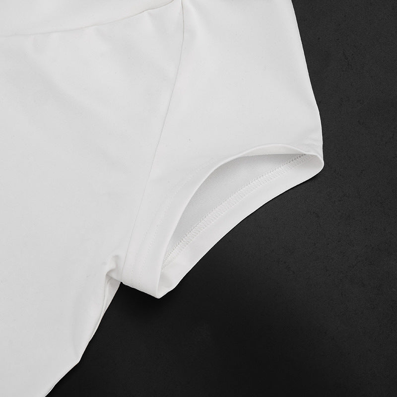 Women's Off Shoulder Ruched Top