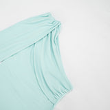 Women's One Shoulder Halter Top