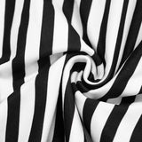 Women's Striped Halter Mini Dress